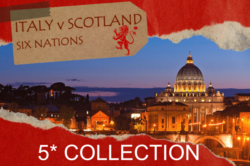 IItaly v Scotland 5* collection